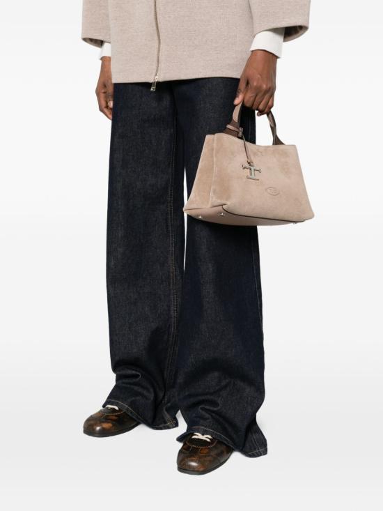 26SS 토즈 마이크로 토트백 XBWAPAEL000P3A 5L26 Brown - TODS