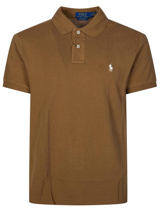 26SS 폴로 랄프로렌 폴로 티셔츠 710680784521 RLBROWN MARRONE