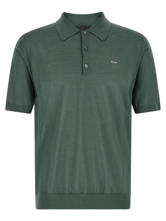 26SS 프라다 폴로 티셔츠 UMF148SOOO18DYF0092 Green