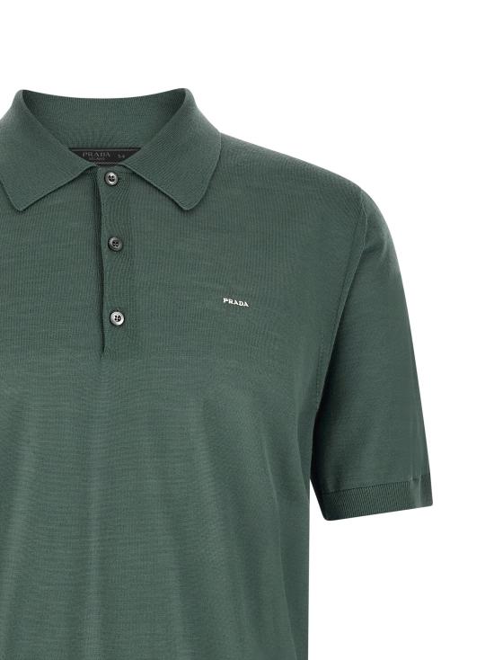 26SS 프라다 폴로 티셔츠 UMF148SOOO18DYF0092 Green - PRADA