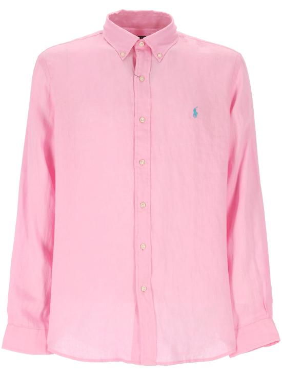 25SS 폴로 랄프로렌 셔츠 710966294 009 Carmel pink