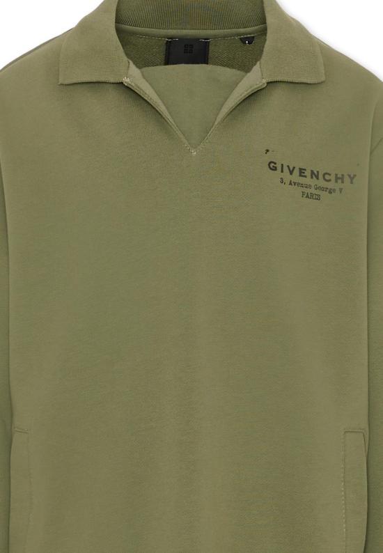 26SS [키즈] 지방시 니트/스웻셔츠 H31096 645 GREEN - GIVENCHY