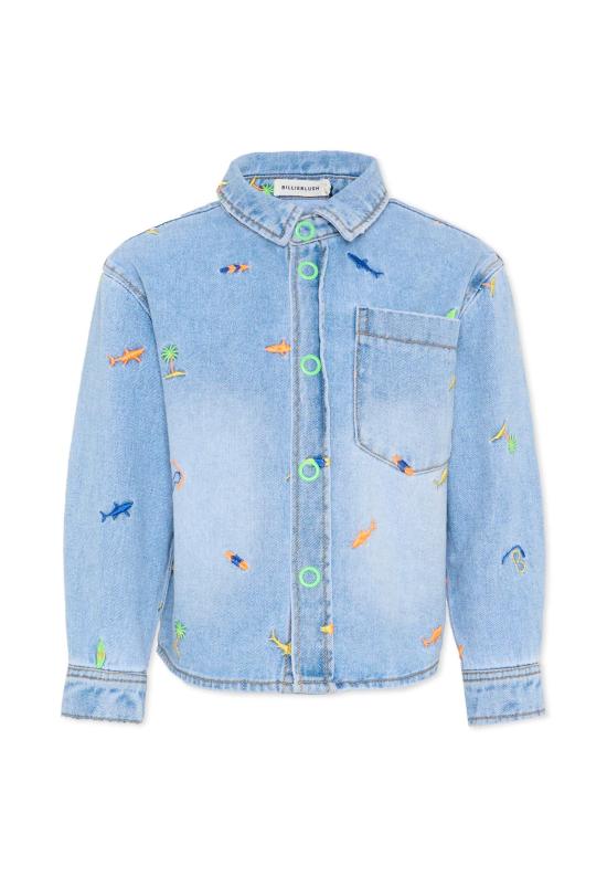 26SS [키즈] 빌리블러쉬 데님 자켓 U22185 Z18 DENIM