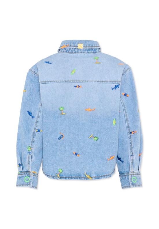 26SS [키즈] 빌리블러쉬 데님 자켓 U22185 Z18 DENIM - BILLIEBLUSH