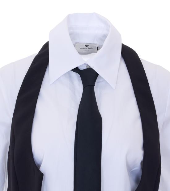 26SS 엘리자베타프랜치 셔츠 CA14261E2 221 White - ELISABETTA FRANCHI