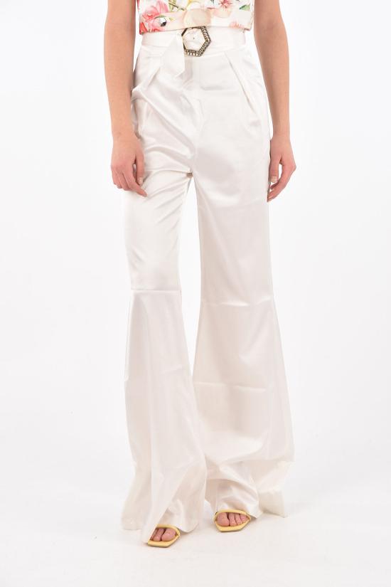  필립 플레인 플레어 팬츠 F18C WRJ0005 PTE061N 01 White