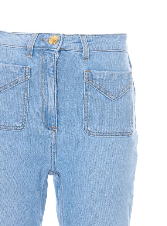 26SS 엘리자베타프랜치 데님 팬츠 PJ24N61E2 192 Blue - ELISABETTA FRANCHI