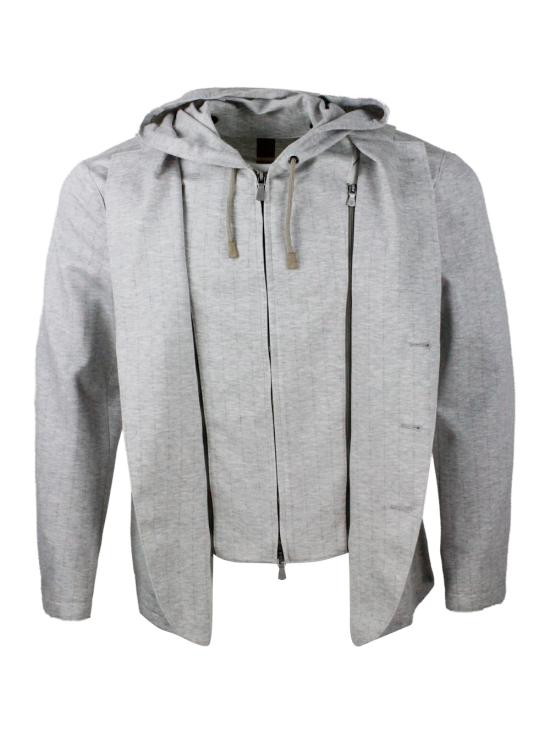 26SS 일레븐티 수트 자켓 K70GIAF02TES 13 Grey - ELEVENTY