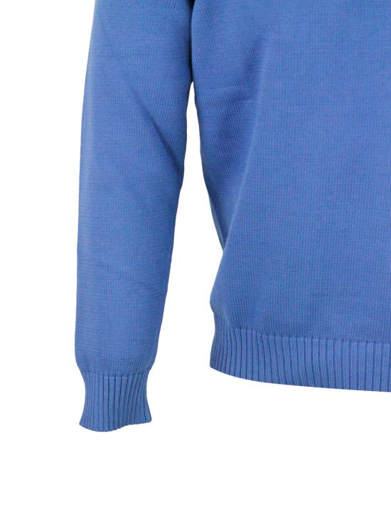 26SS 말로 스웨터 UXA387F3B27 E3586 Blu avio - MALO