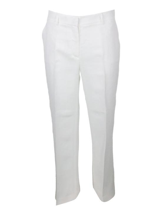 26SS 안토넬리 피렌체 스트레이트 팬츠 ROBINIA J8376Q 001 White