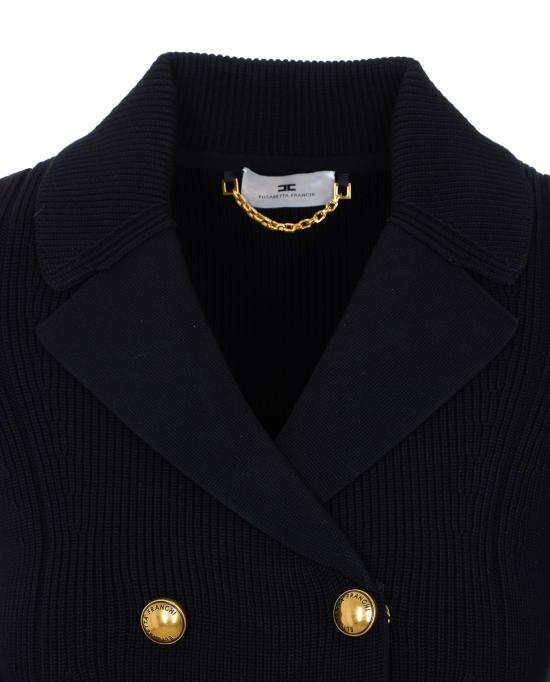 26SS 엘리자베타프랜치 스웨터 MK82S61E2 110 Black - ELISABETTA FRANCHI