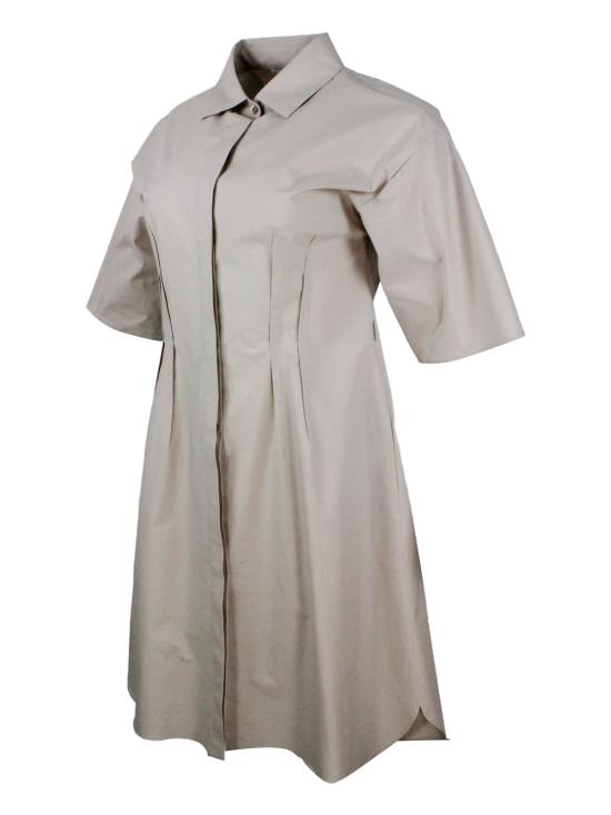 26SS 안토넬리 피렌체 미디 원피스 MICHELLE Q6591 124 Beige - ANTONELLI FIRENZE