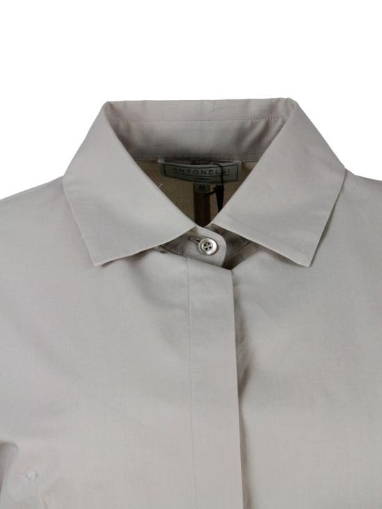 26SS 안토넬리 피렌체 미디 원피스 MICHELLE Q6591 124 Beige - ANTONELLI FIRENZE