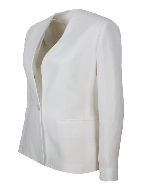 26SS 안토넬리 피렌체 수트 자켓 JADEN Q3800 001 White - ANTONELLI FIRENZE