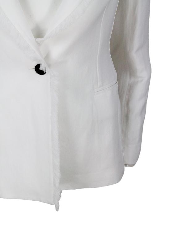 26SS 안토넬리 피렌체 수트 자켓 FINNEGAN Q3681 001 White - ANTONELLI FIRENZE