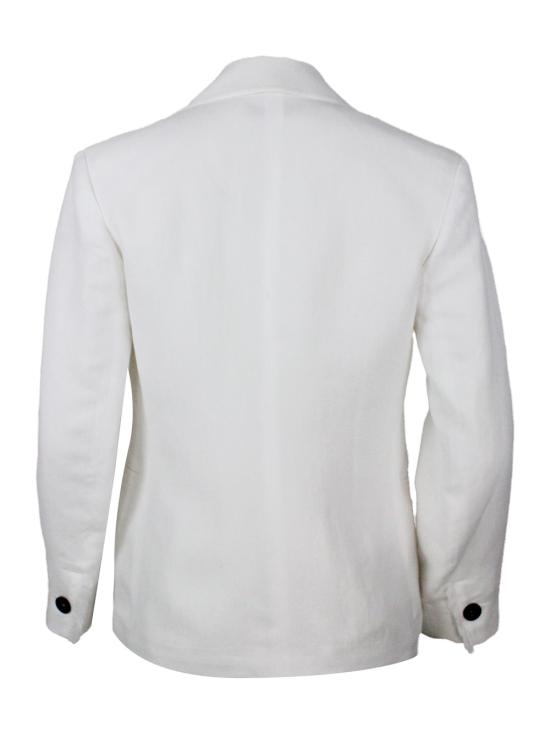 26SS 안토넬리 피렌체 수트 자켓 FINNEGAN Q3681 001 White - ANTONELLI FIRENZE