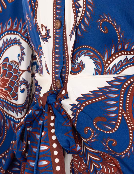 26SS 팜 리오 미디 원피스 344129 26005 Blue - FARM RIO