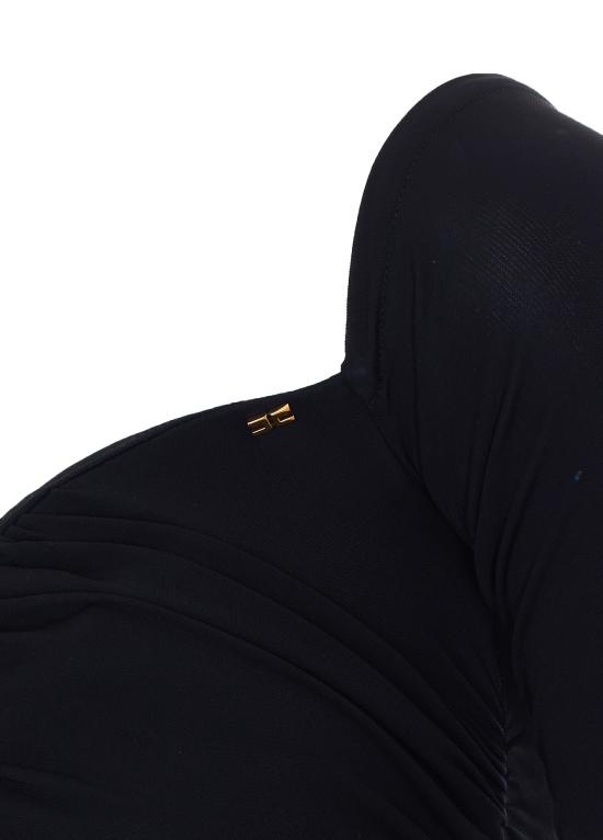 26SS 엘리자베타프랜치 미디 원피스 ABR1061E2 110 Black - ELISABETTA FRANCHI