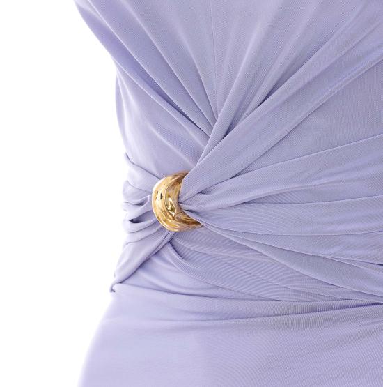 26SS 엘리자베타프랜치 긴팔 티셔츠 TO03761E2 EV7 Lilac - ELISABETTA FRANCHI