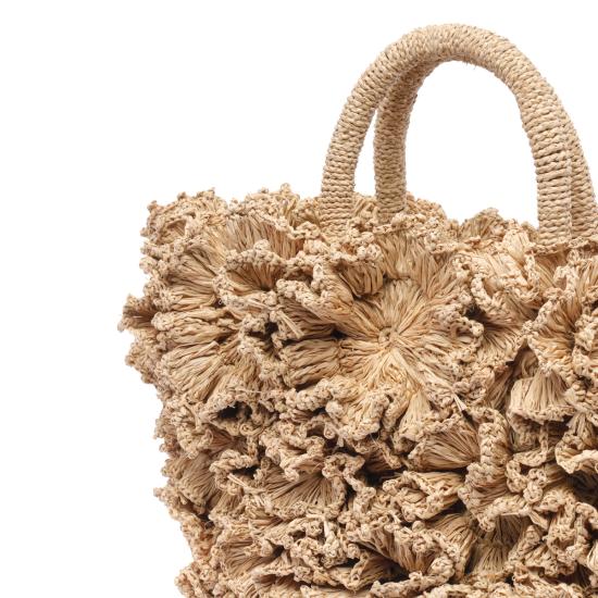 26SS 이벨리브 토트백 CORAL TEA Beige - IBELIV