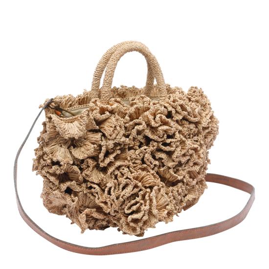 26SS 이벨리브 토트백 CORAL TEA Beige - IBELIV