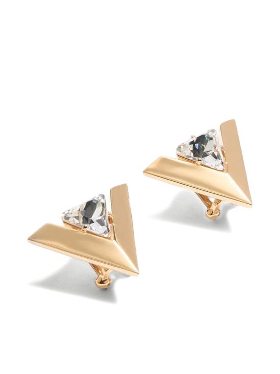 25FW 발렌티노 가라바니 이어링 7W0J0AX6 YCW9MN GOLD CRYSTAL - VALENTINO GARAVANI