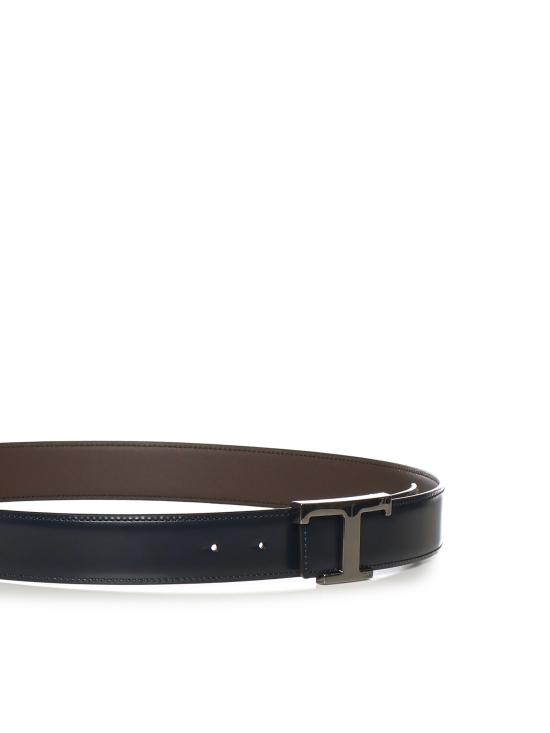 26SS 토즈 가죽 벨트 XCMCQR55100HDL 01L7 Galaxy Dark Brown - TODS