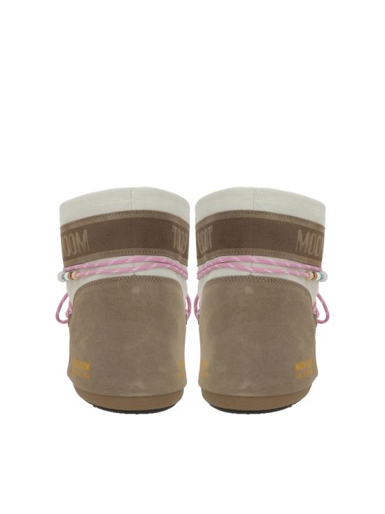 25FW 문부츠 아이콘 나일론 로우 부츠 80D1409730 BL43 HONEY WHITE SAND - MOON BOOT