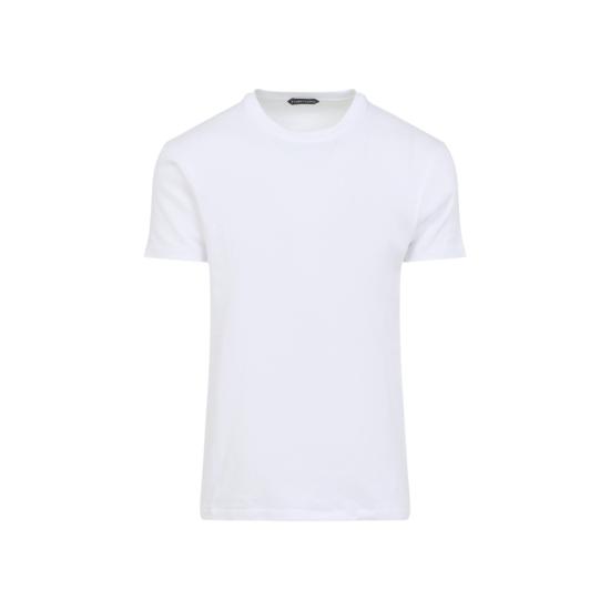 26SS 톰포드 반팔 티셔츠 JCS032 JMC111 White