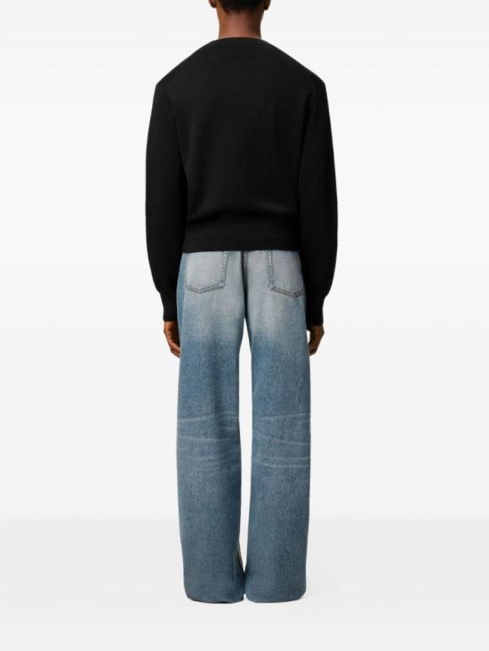 26SS 아미 ADC 크루넥 스웨터 HKS826 001 009 Black - AMI