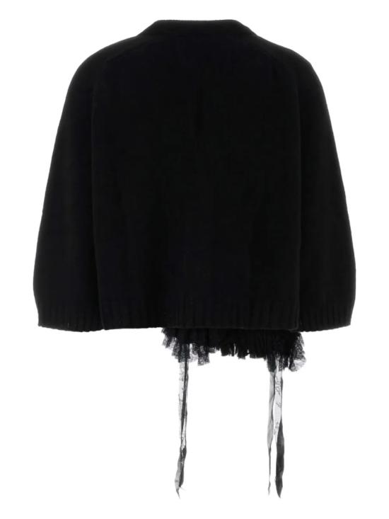 25FW 알베르타 페레티 가디건 A09225101 Black - ALBERTA FERRETTI