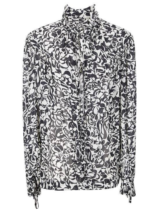 26SS 드리스 반 노튼 블라우스 2611307163006 Grey