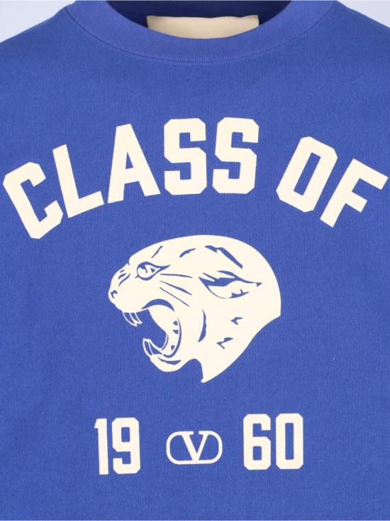 26SS 발렌티노 가라바니 긴팔 티셔츠 8V3MF29NBAU9SE Blue - VALENTINO GARAVANI