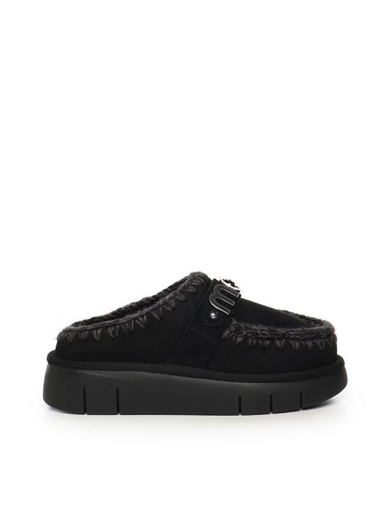 25FW 모우 뮬/슬리퍼 MUFW531001A BKBK Black