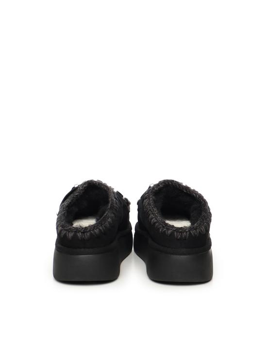 25FW 모우 뮬/슬리퍼 MUFW531001A BKBK Black - MOU