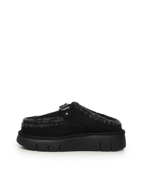 25FW 모우 뮬/슬리퍼 MUFW531001A BKBK Black - MOU