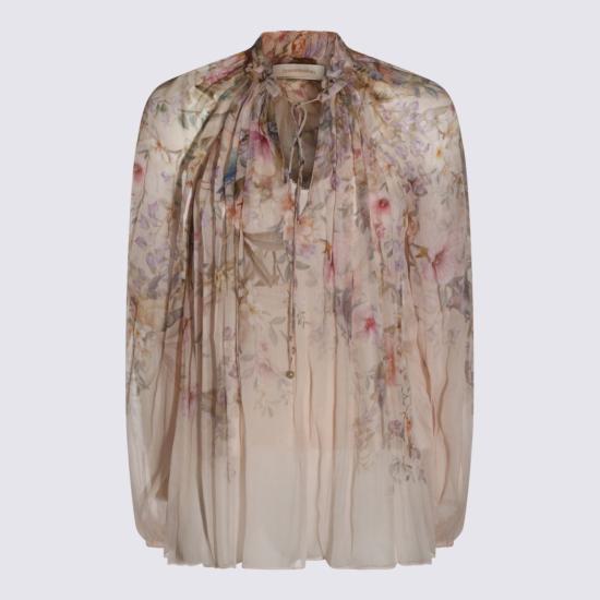 26SS 짐머만 블라우스 0991TC261CRMAV Neutrals - ZIMMERMANN