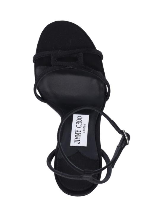 26SS 지미추 샌들 1998 LEO 100 SATBLACK - JIMMY CHOO