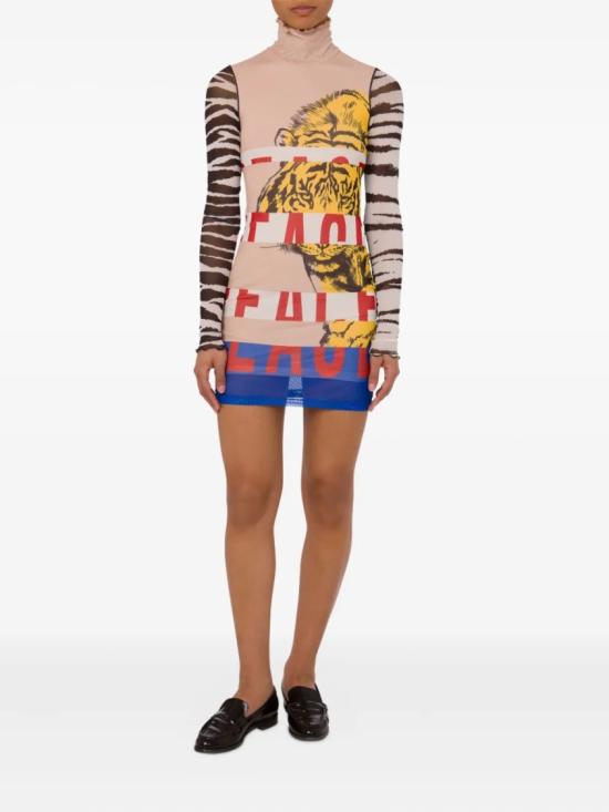 25FW 모스키노 숏 원피스 J04128238 1888 Neutrals - MOSCHINO