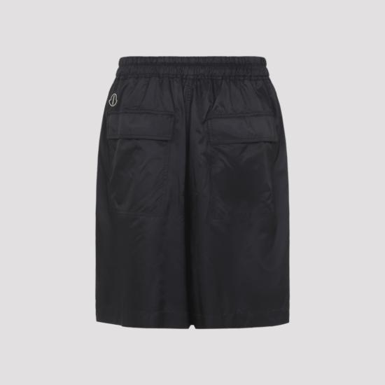 26SS 릭오웬스 몽클레어 숏팬츠 MU01F2B01 M8114 Black - RICK OWENS MONCLER