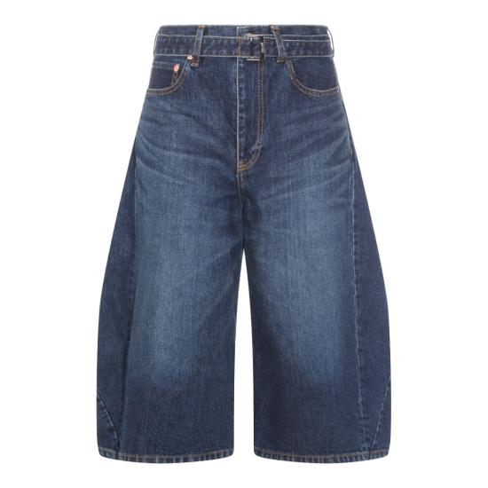 26SS 사카이 데님 숏팬츠 2608317401 Grey