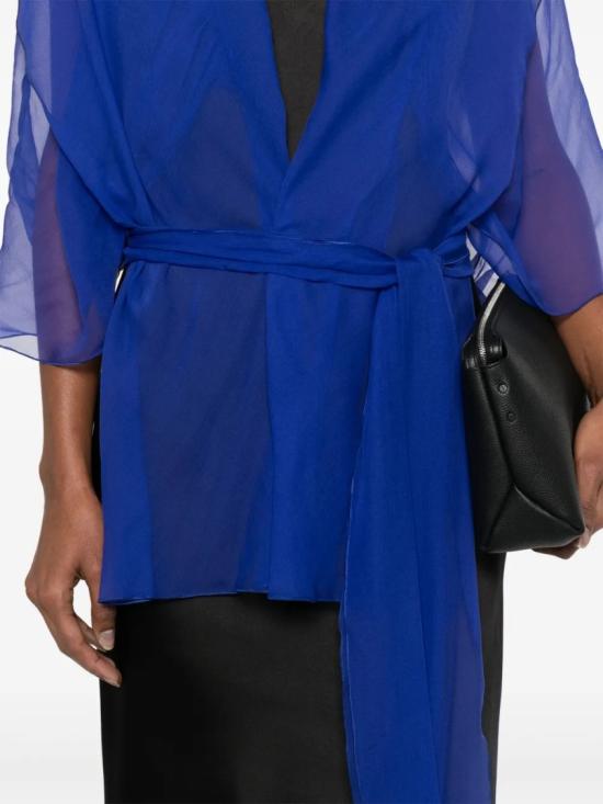 25SS 알베르타 페레티 머플러/스카프 A33020114 Blue - ALBERTA FERRETTI