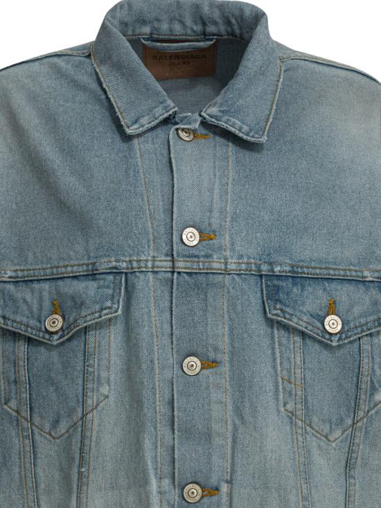 26SS 발렌시아가 데님 자켓 861410 Blue - BALENCIAGA