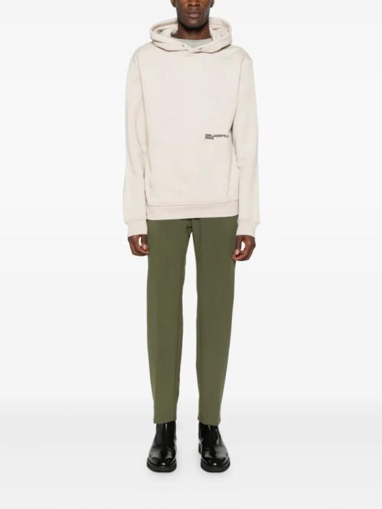 25FW 칼라거펠트 후드 티셔츠 A4M200221ZI Neutrals - KARL LAGERFELD