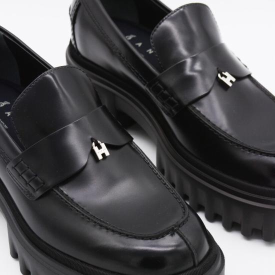 25FW 호간 로퍼 HXW7000FV50UDWB999 Black - HOGAN
