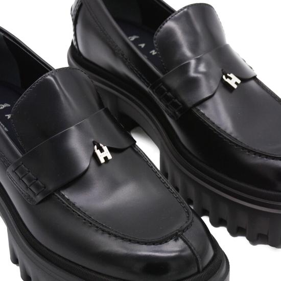 25FW 호간 로퍼 HXW7000FV50UDWB999 Black - HOGAN