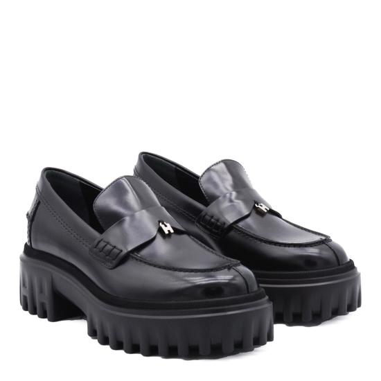 25FW 호간 로퍼 HXW7000FV50UDWB999 Black - HOGAN
