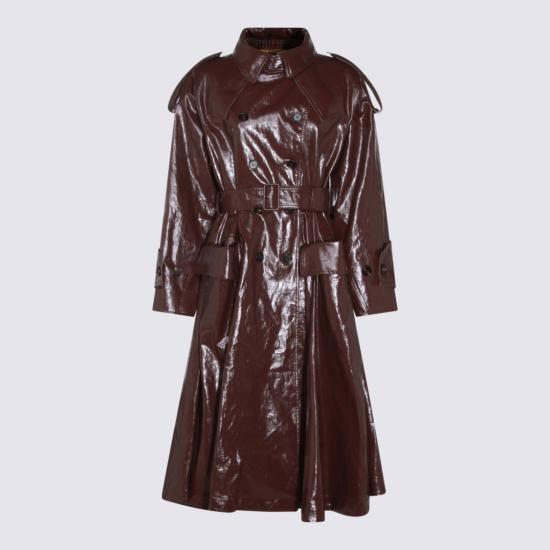 25FW 끌로에 코트 CH25WMA1219156B Brown - CHLOE