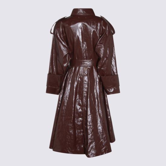 25FW 끌로에 코트 CH25WMA1219156B Brown - CHLOE
