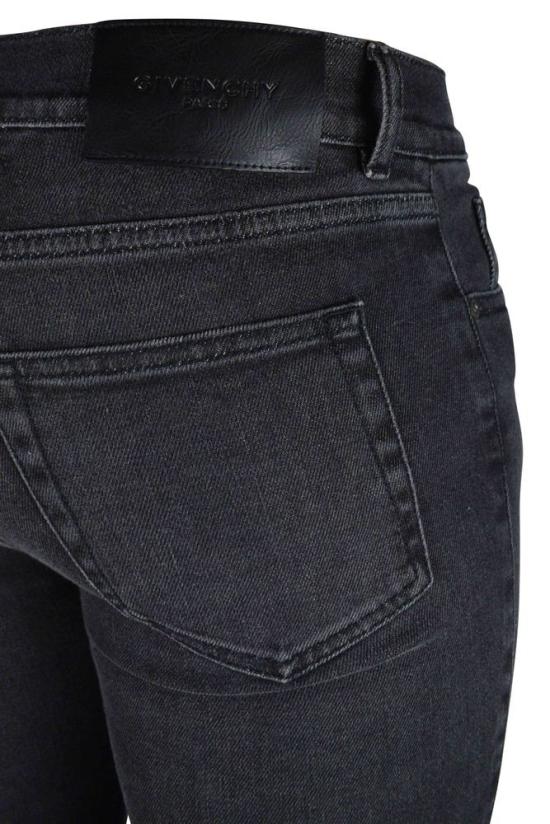  지방시 데님 팬츠 슬림핏 스트레치 코튼 진 - GIVENCHY